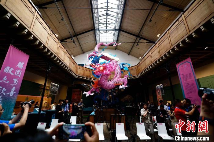 巴黎奥运期间中华体育文化展亮相 中法体育交流